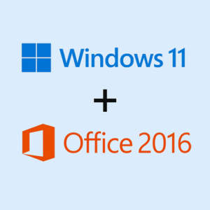 Combo / Microsoft Windows 11 Pro + Microsoft Office 2016 Pro